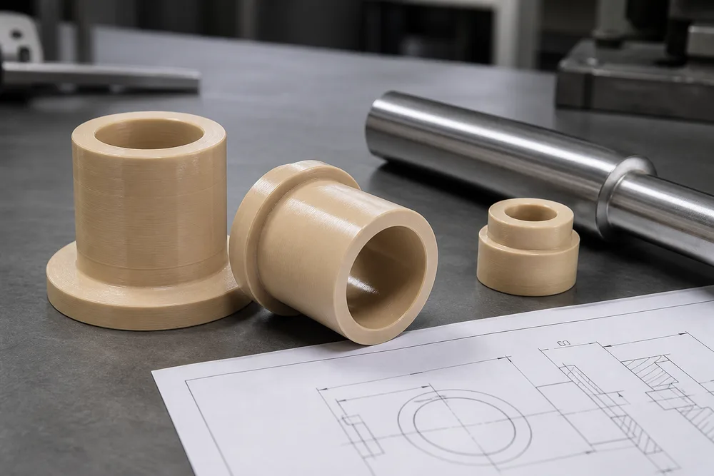 PEEK Bushings ສໍາລັບຜູ້ຊື້ວິສະວະກໍາຂອງສະຫະລັດໃນປີ 2026: ການເລືອກວັດສະດຸ, ການແຕ້ມແບບກໍາຫນົດເອງ, ແລະຄໍາຖາມທີ່ຖາມເລື້ອຍໆກ່ຽວກັບແຫຼ່ງທີ່ມາ