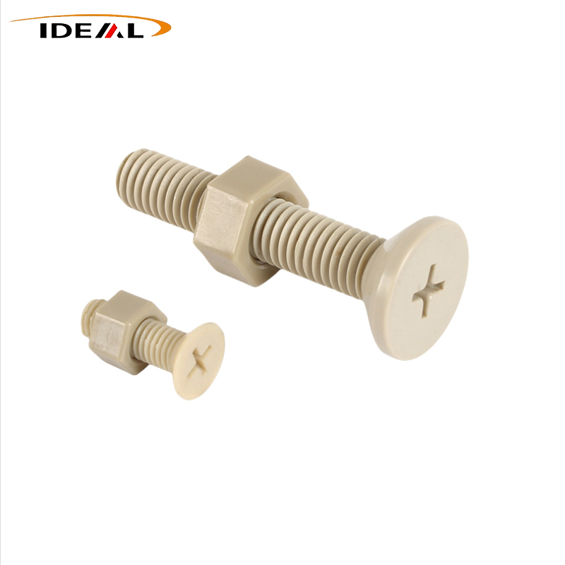 PEEK Pan Head Screws ສໍາລັບການຍຶດພາດສະຕິກທີ່ມີຄວາມແມ່ນຍໍາ